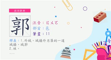 郭幾畫|部首索引 [7畫/邑部+8畫/郭]